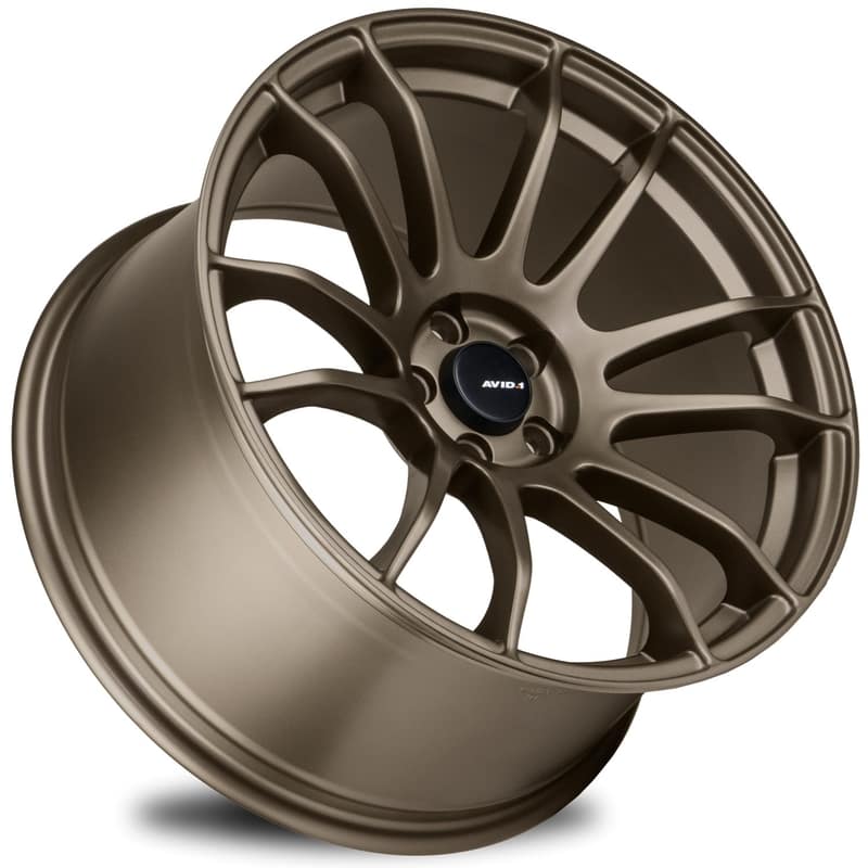 AVID1 WHEELS AV20 - Matte Bronze | A striking matte bronze finish enhances this wheel’s aggressive yet sophisticated design, making it an ideal choice for a standout look.