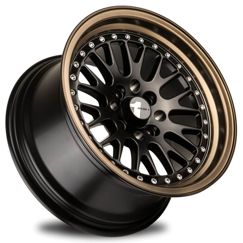 AVID1 WHEELS AV12 - Black Bronze Lip ChatGPT said: AVID1 WHEELS AV12 - Black Bronze Lip | A bold combination of deep black and striking bronze lip detailing, delivering a unique and aggressive stance.