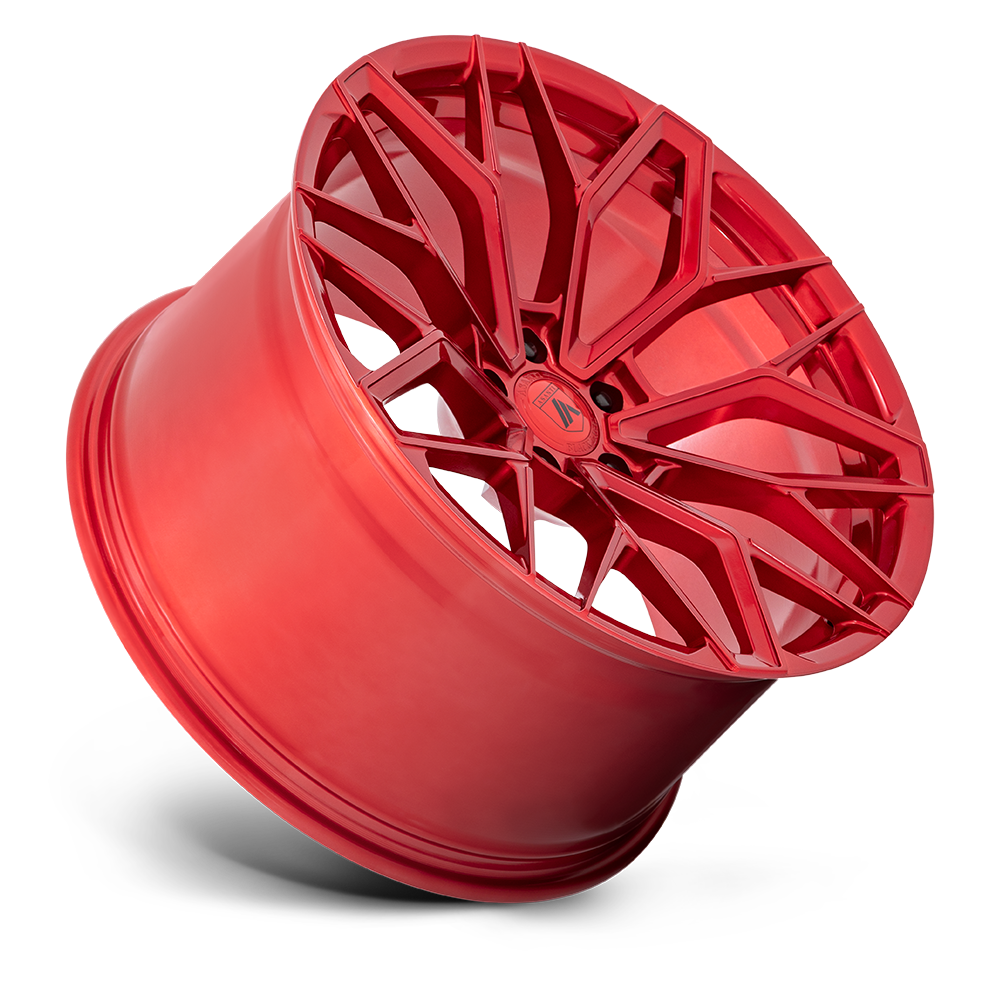 ASANTI WHEELS MOGUL 5 - Candy Red | Bold, Eye-Catching Wheels Crafted for a Vibrant Look and Superior Performance on Any Vehicle