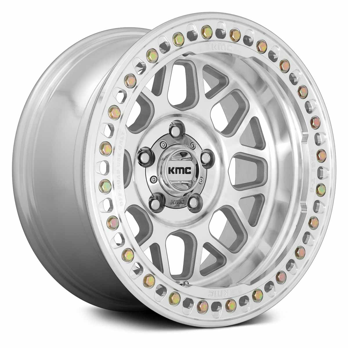 KMC WHEELS - KM235 Grenade Crawl Beadlock Machined