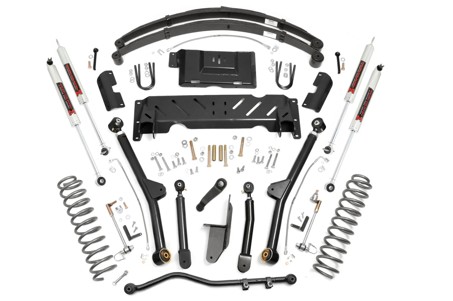 RCT - 4.5 Inch Lift Kit | Long Arm | RR Leafs | NP242 | M1 | Jeep Cherokee XJ (84-01)