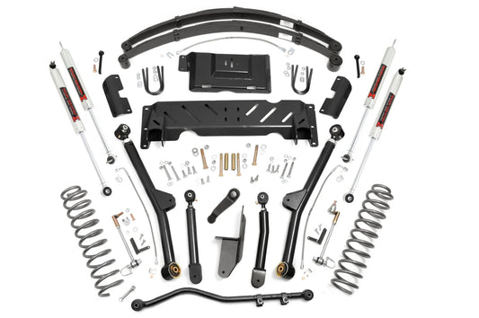 RCT - 4.5 Inch Lift Kit | Long Arm | RR Leafs | NP242 | M1 | Jeep Cherokee XJ (84-01)