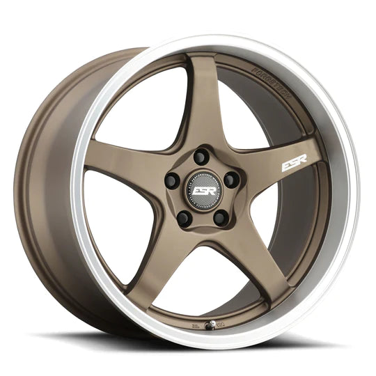 ESR WHEELS APEX SERIES AP5 - MATTE BRONZE MACHINE LIP