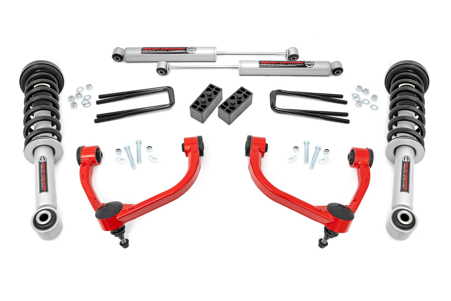 RCT - 3 Inch Lift Kit | N3 Struts | Ford F-150 4WD (2009-2013)