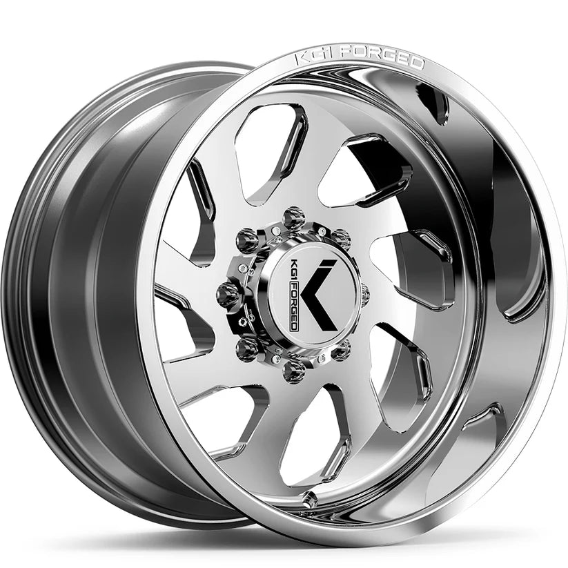 KG1 FORGED WHEELS - Dropkick Polished Milled DIRECTIONAL