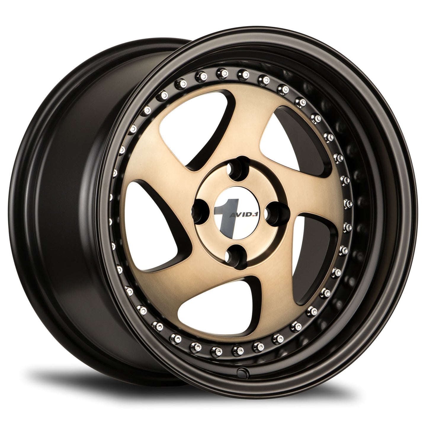 AVID1 WHEELS AV19 - Bronze Black Lip