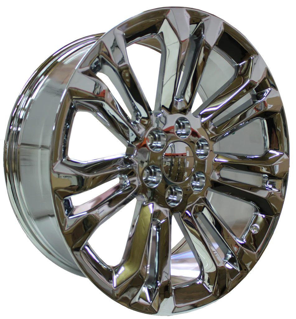 ELITE CUSTOM RIMS - GMC/CHEVY TAHOE SIERRA DENALI WHEELS SILVERADO SUBURBAN YUKON CHROME FINISH RIMS