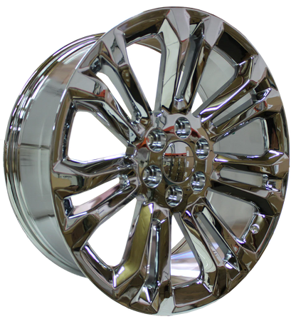 ELITE CUSTOM RIMS - GMC/CHEVY TAHOE SIERRA DENALI WHEELS SILVERADO SUBURBAN YUKON CHROME FINISH RIMS