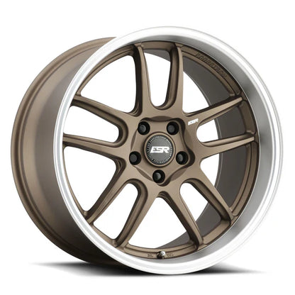 ESR WHEELS APEX SERIES AP8 - MATTE BRONZE MACHINE LIP