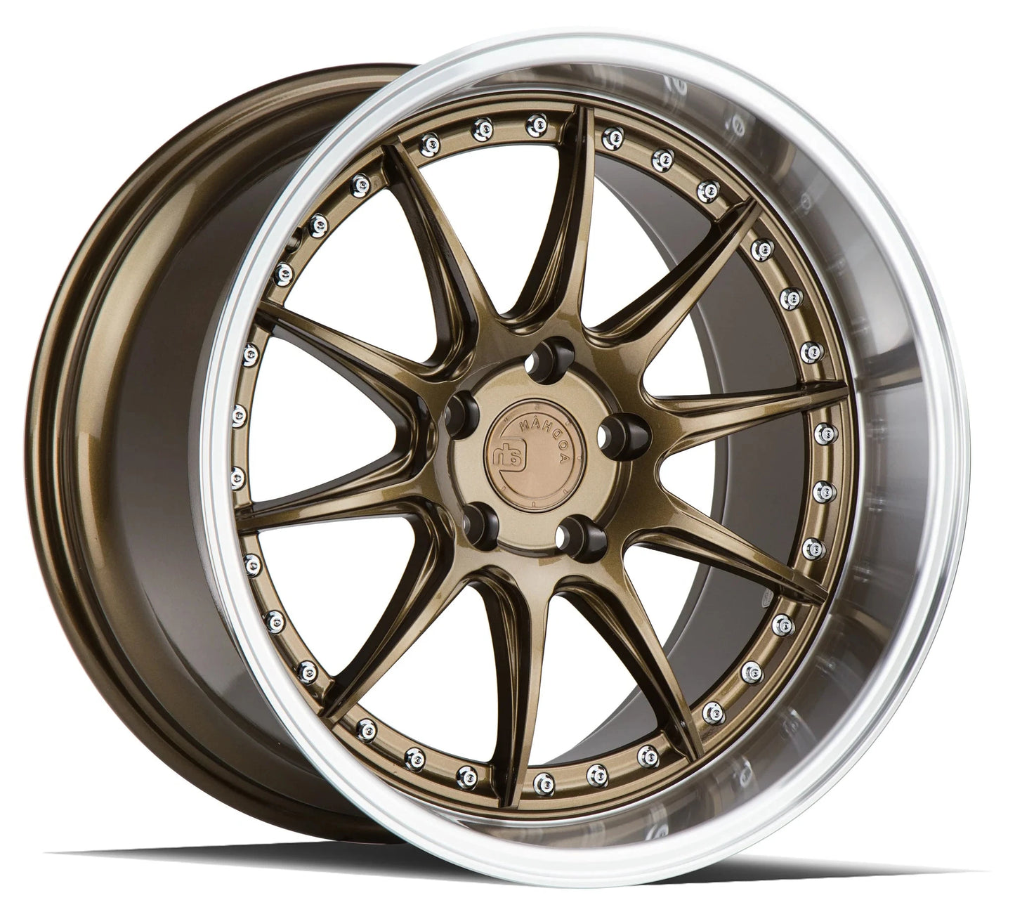 AODHAN WHEELS DS07 - Bronze w/Machined Face