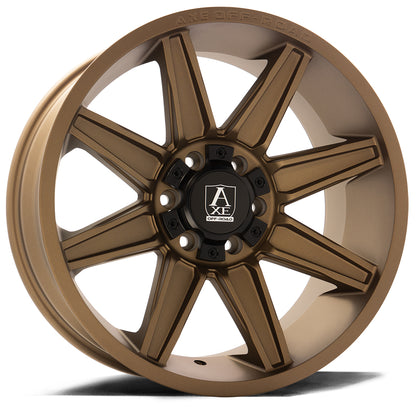 AXE Offroad Artemis Satin Bronze Wheels | Premium Off-Road Rims for Trucks & SUVs – Durable, Stylish & Performance-Driven Design