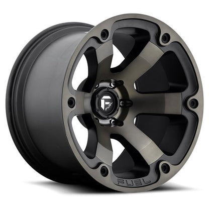 FUEL OFFROAD WHEELS - Beast D564 Black Machined w/dark tint