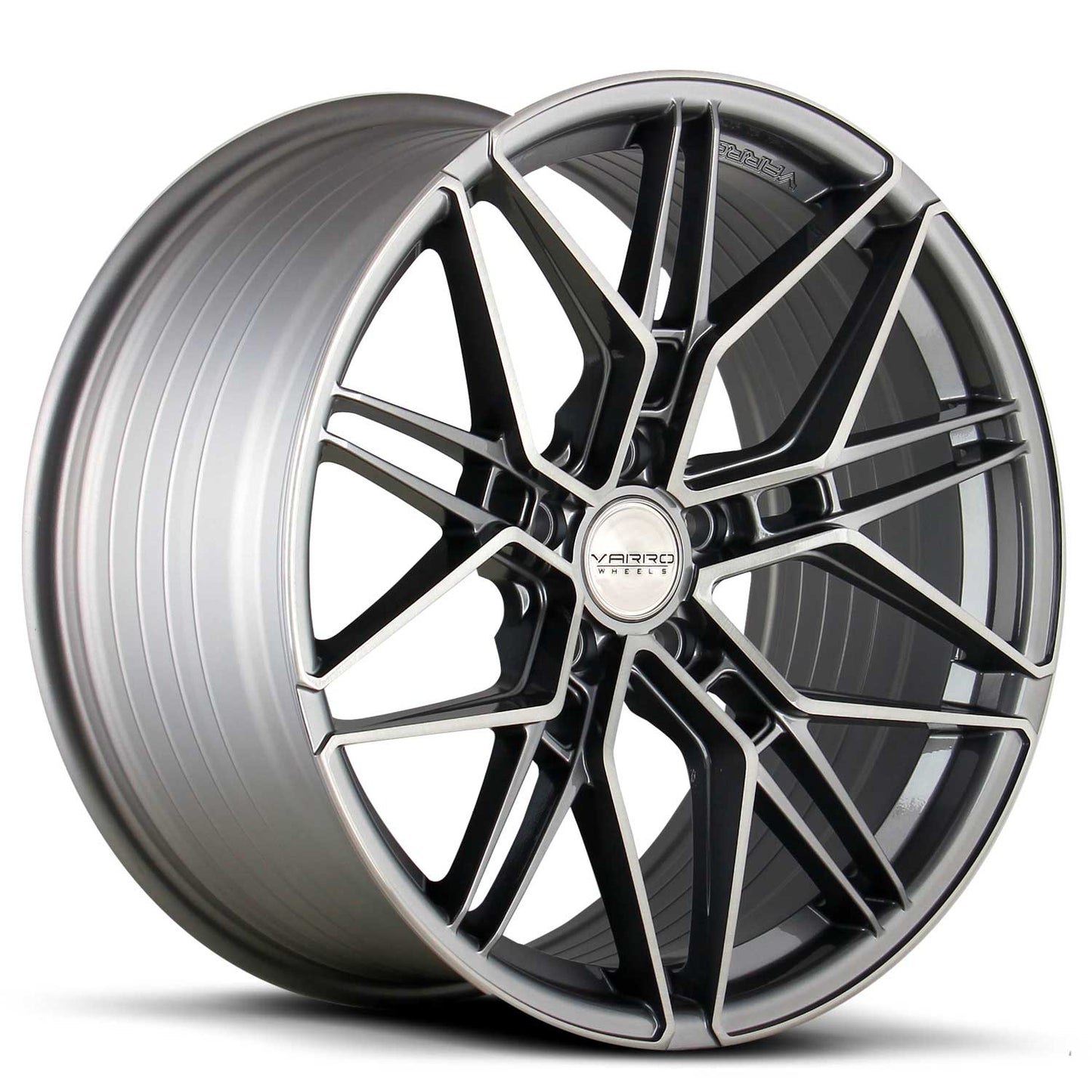 VARRO WHEELS - VD45X Gloss Titanium / Brushed