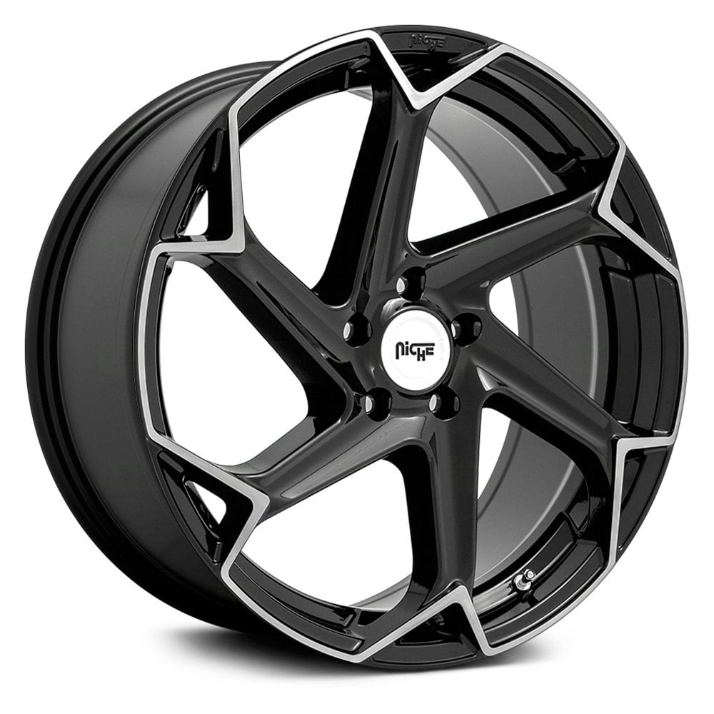 NICHE ROAD WHEELS - M255 Flash Gloss Black Brushed