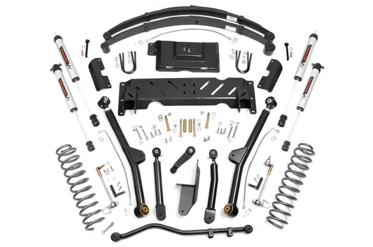 RCT - 4.5 Inch Lift Kit | Long Arm | RR Leafs | NP242 | V2 | Jeep Cherokee XJ (84-01)