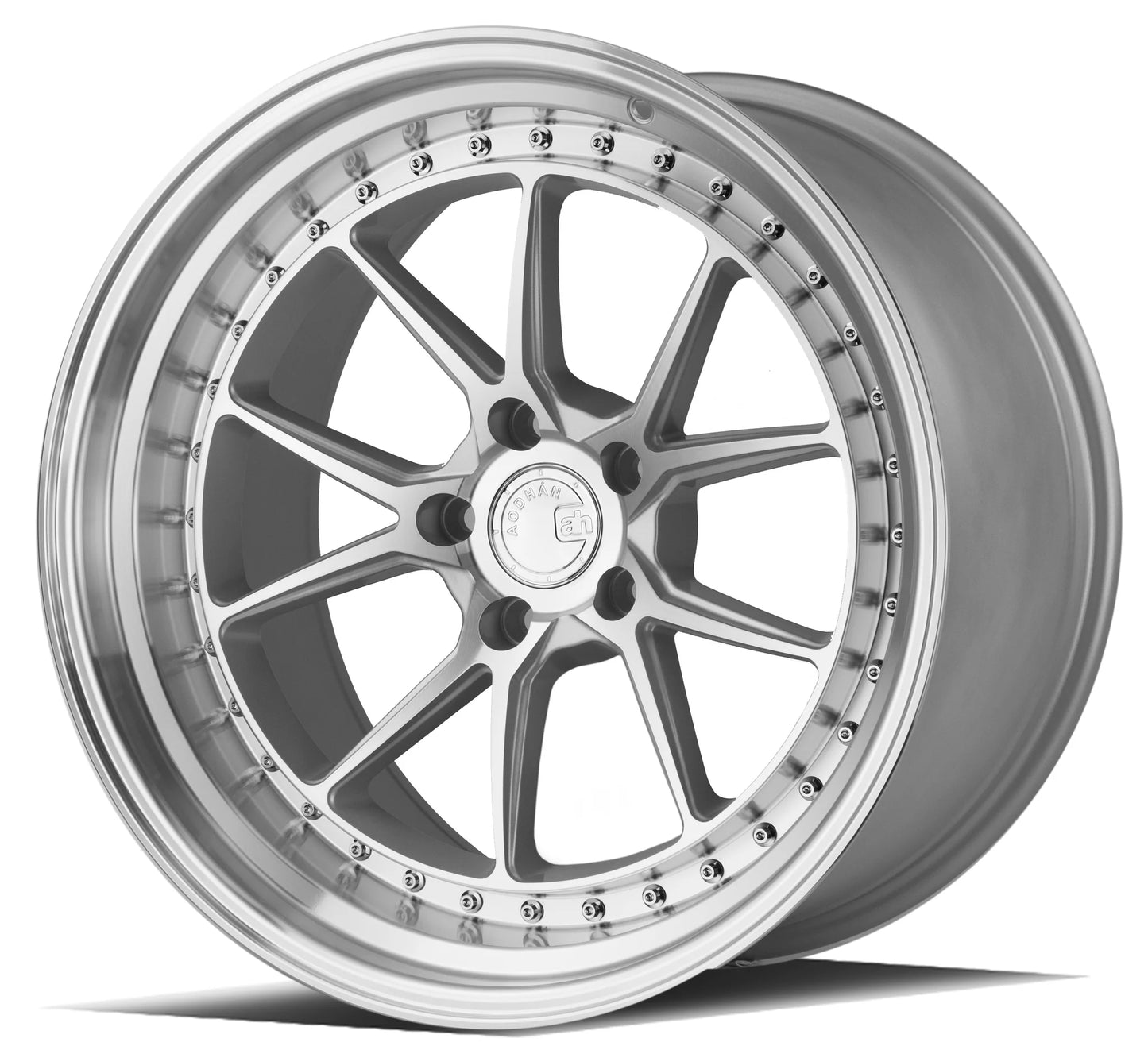 AODHAN WHEELS DS08 - Silver w/Machined Face