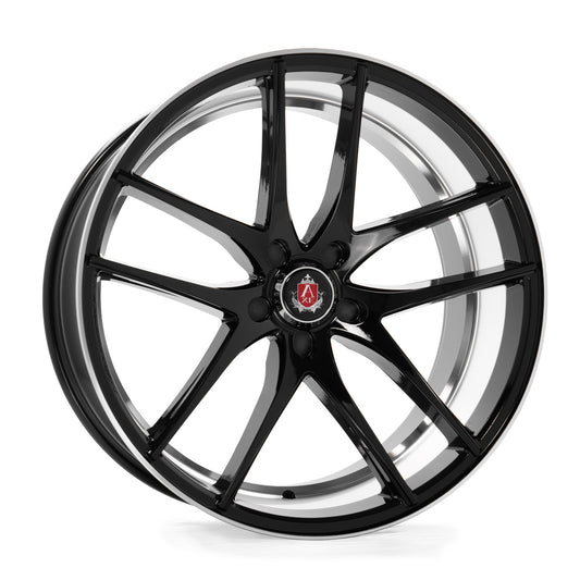 AXE WHEELS - EX19 GLOSS BLACK FACE/MACHINE BARREL