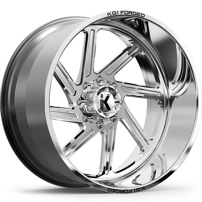 KG1 FORGED WHEELS Spool Polished DIRECTIONAL