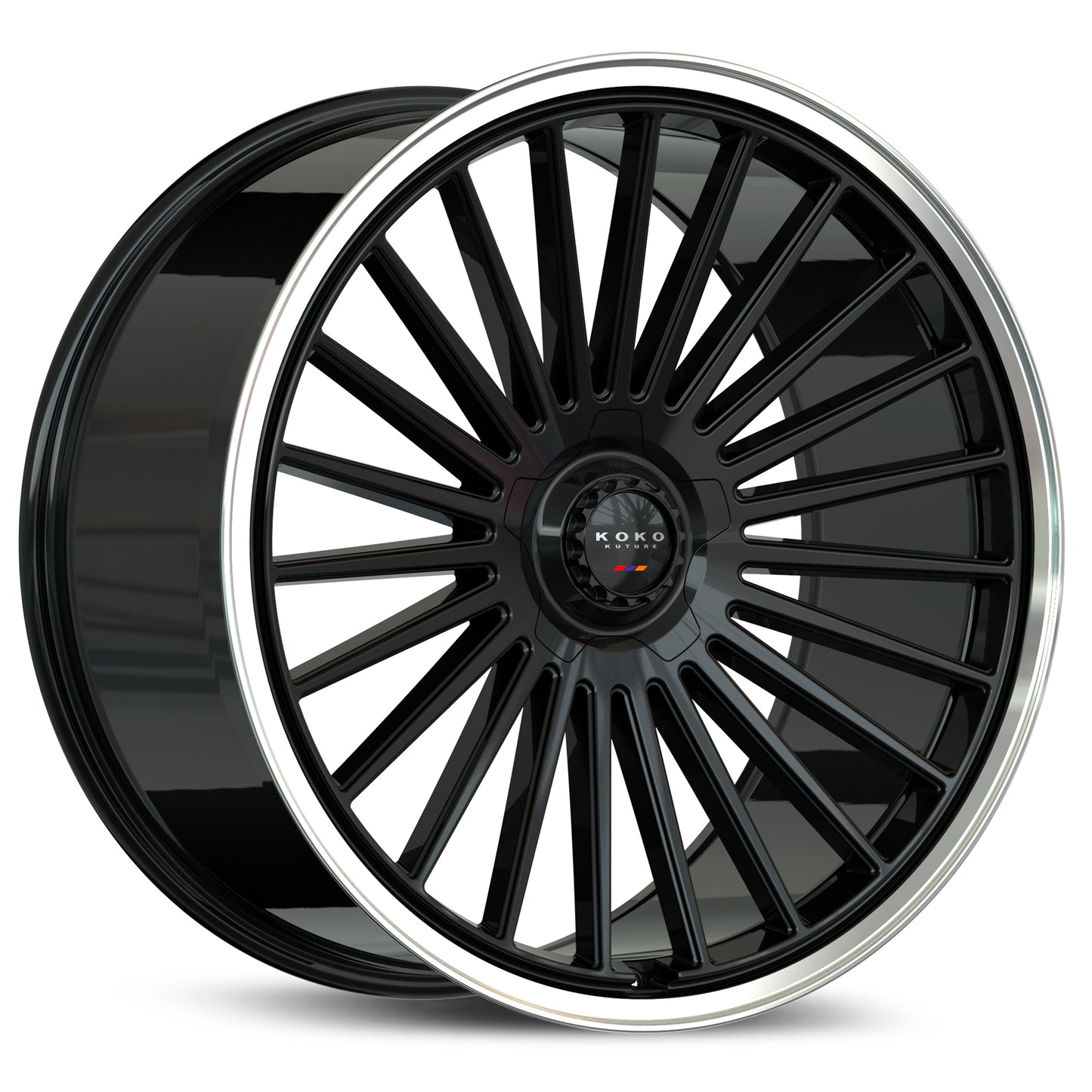 GIOVANNA WHEELS PARLATO - Gloss Black w/Polished Lip