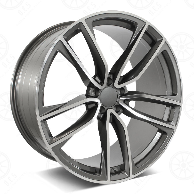 SDTW WHEELS 2021 S STYLE RM56 - MACHINED FACE/GUNMETAL OUTLINE