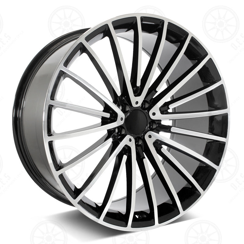 SDTW WHEELS 2021 S STYLE RM56 - MACHINED FACE/BLACK OUTLINE