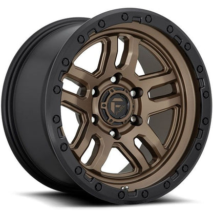 FUEL OFFROAD WHEELS - Ammo D702 Bronze w/black ring