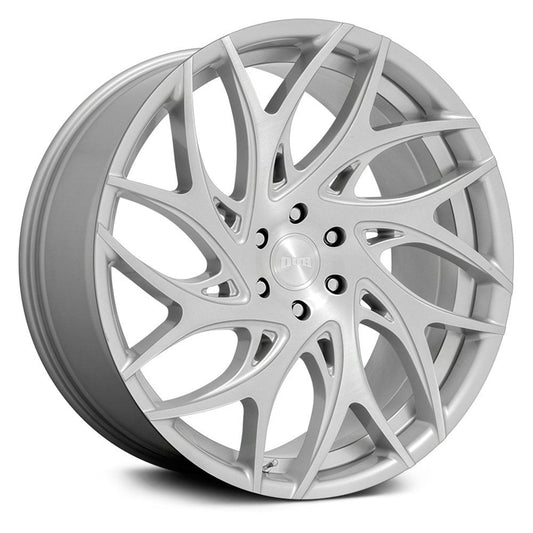 DUB WHEELS - S261 G.O.A.T Silver Brushed Face