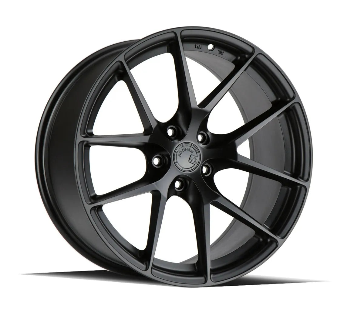 AODHAN WHEELS AFF7 - Matte Black | Aggressive, Lightweight Wheels Designed for a Stealthy Appearance and Enhanced Handling Performance