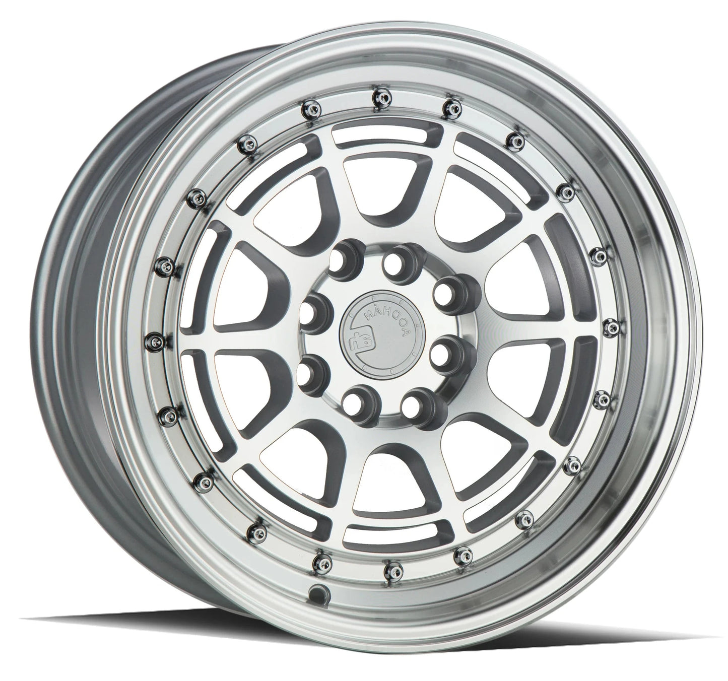 AODHAN WHEELS AH04 - Silver Machine Face