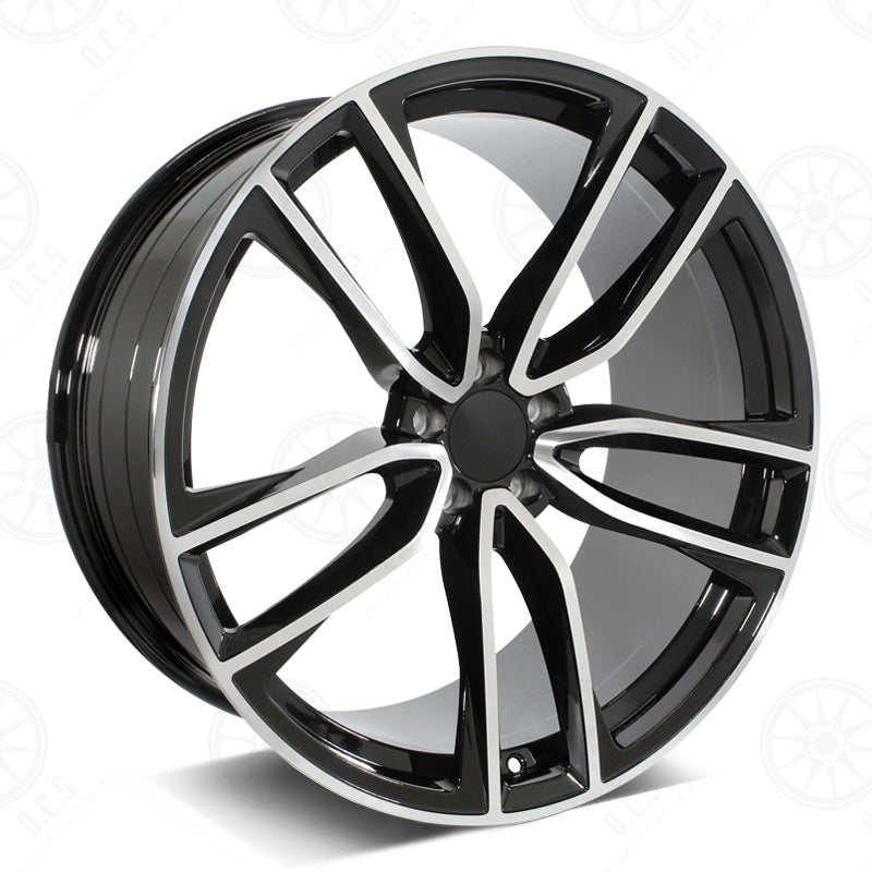 SDTW WHEELS 2021 AMG STYLE RM61 - MACHINED FACE/BLACK OUTLINE