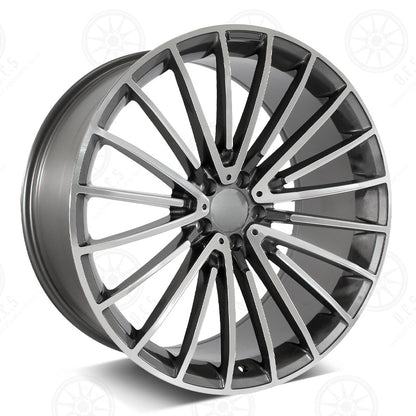 SDTW WHEELS 2021 S STYLE RM56 - MACHINED FACE/GUNMETAL OUTLINE