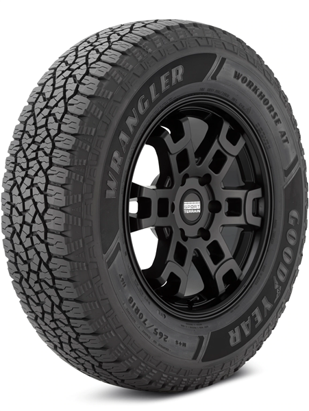 GOODYEAR TIRE - LT225/65R17 WRANGLER WORKHORSE A/T 8PLY 107/103S BSW