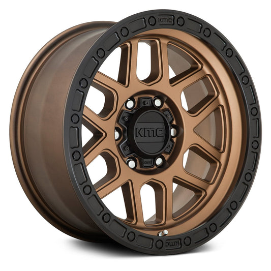 KMC WHEELS - KM544 Mesa Matte Bronze / Black Lip