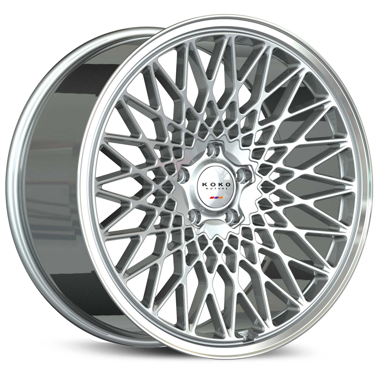 GIOVANNA WHEELS CLASSICA - Gloss Silver Machined Face w/Polished Lip