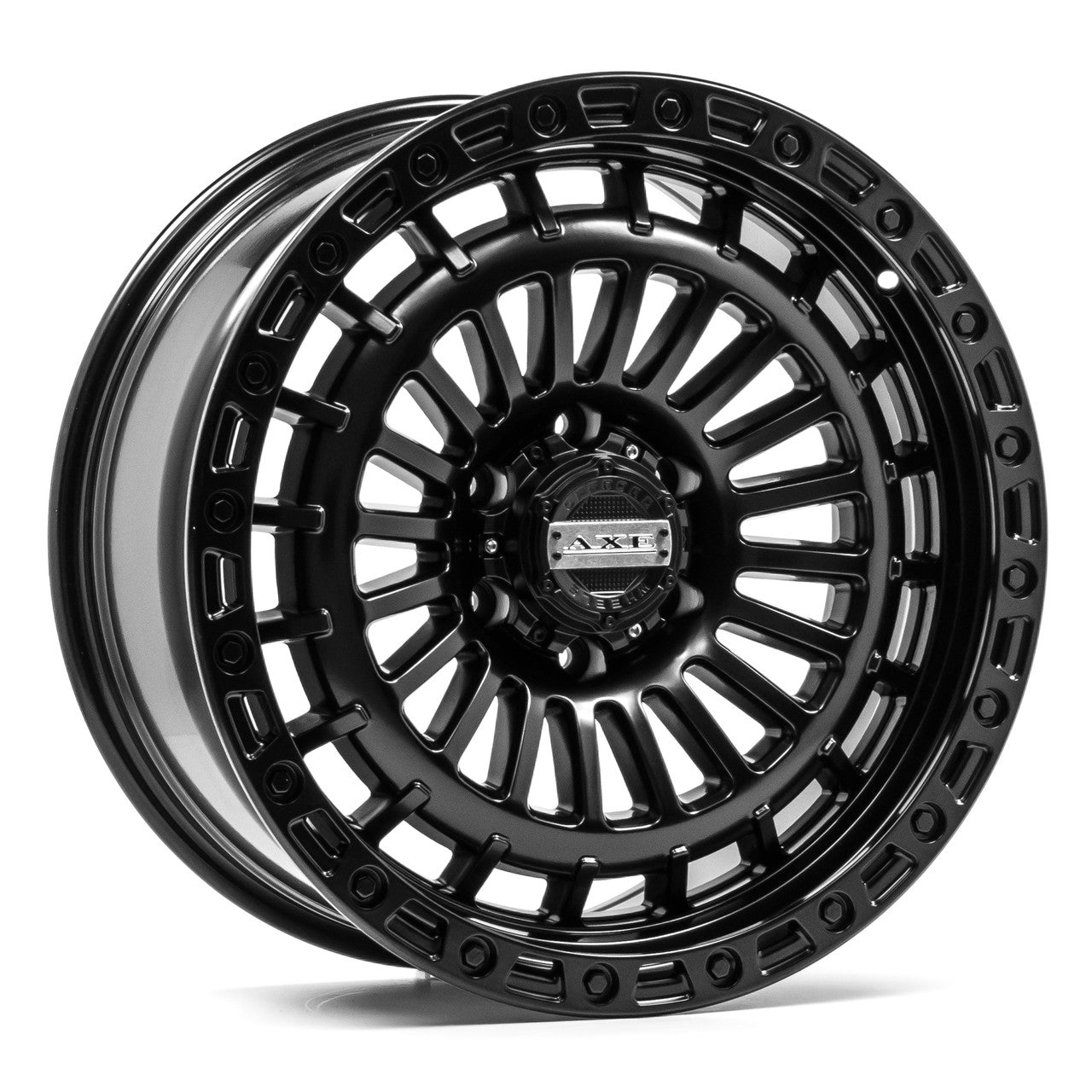 AXE Offroad Trixton Satin Black Wheels | Rugged & Stylish Rims for Trucks & SUVs – Built for Durability & Performance