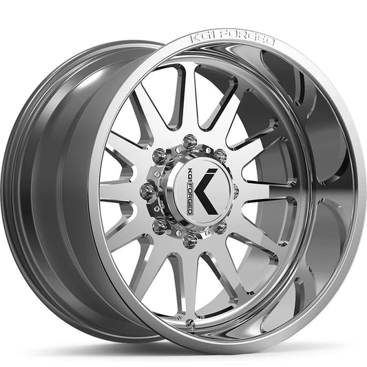 KG1 FORGED WHEELS - Clockwork Polished Milled