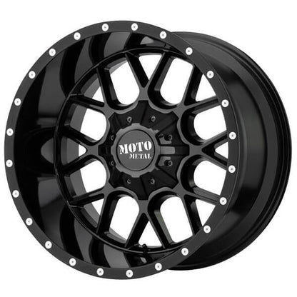 MOTO METAL WHEELS MO986 SIEGE GLOSS BLACK OFF-ROAD RIMS