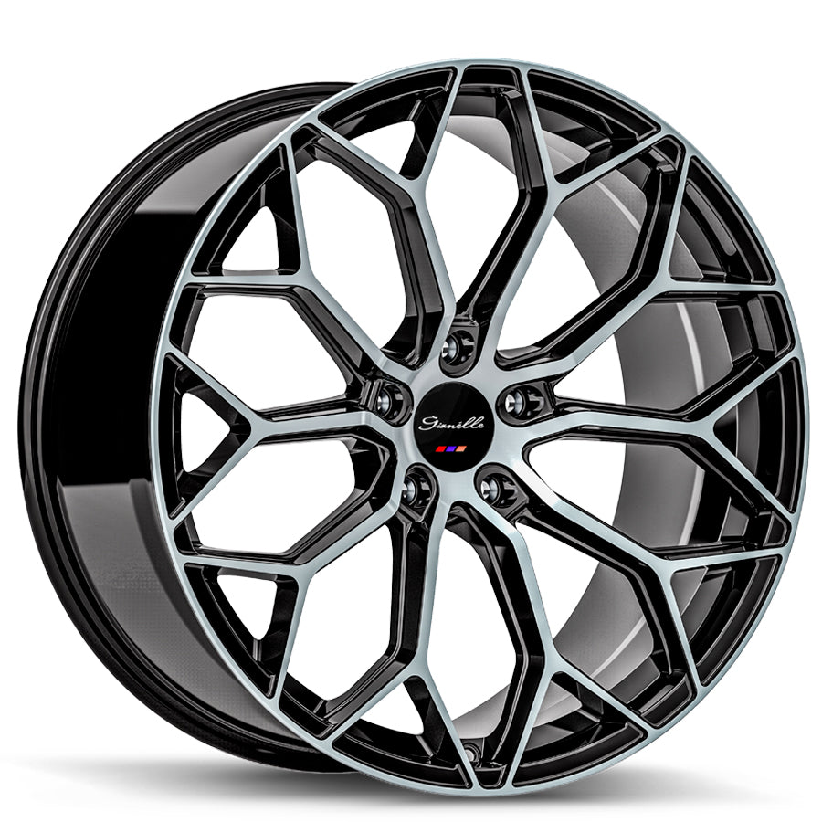 GIOVANNA WHEELS MONTE CARLO - Gloss Black w/Machined Face