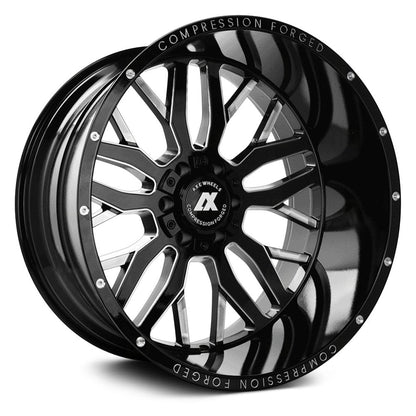 AXE WHEELS - AXE Compression Offroad AX1.0 Gloss Black Milled