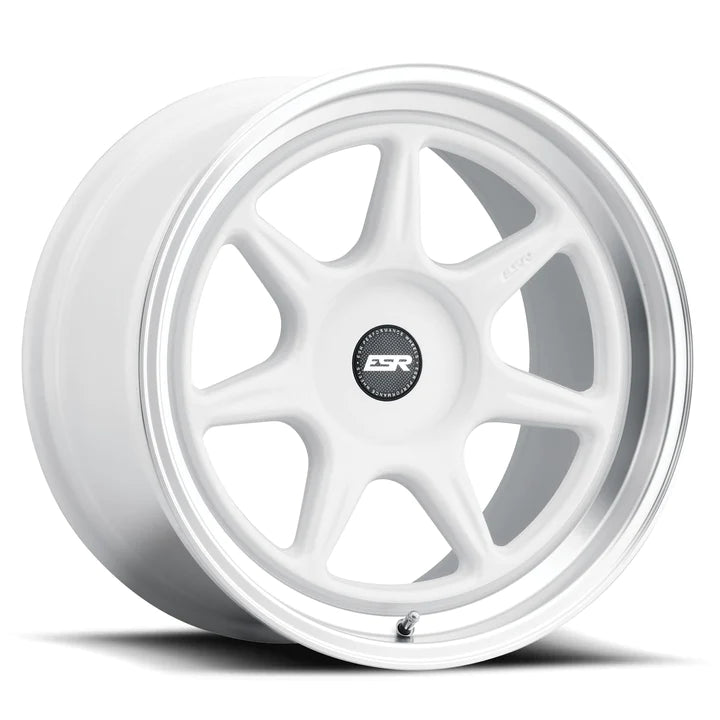 ESR WHEELS CR SERIES CR7 - GLOSS WHITE *SALE*