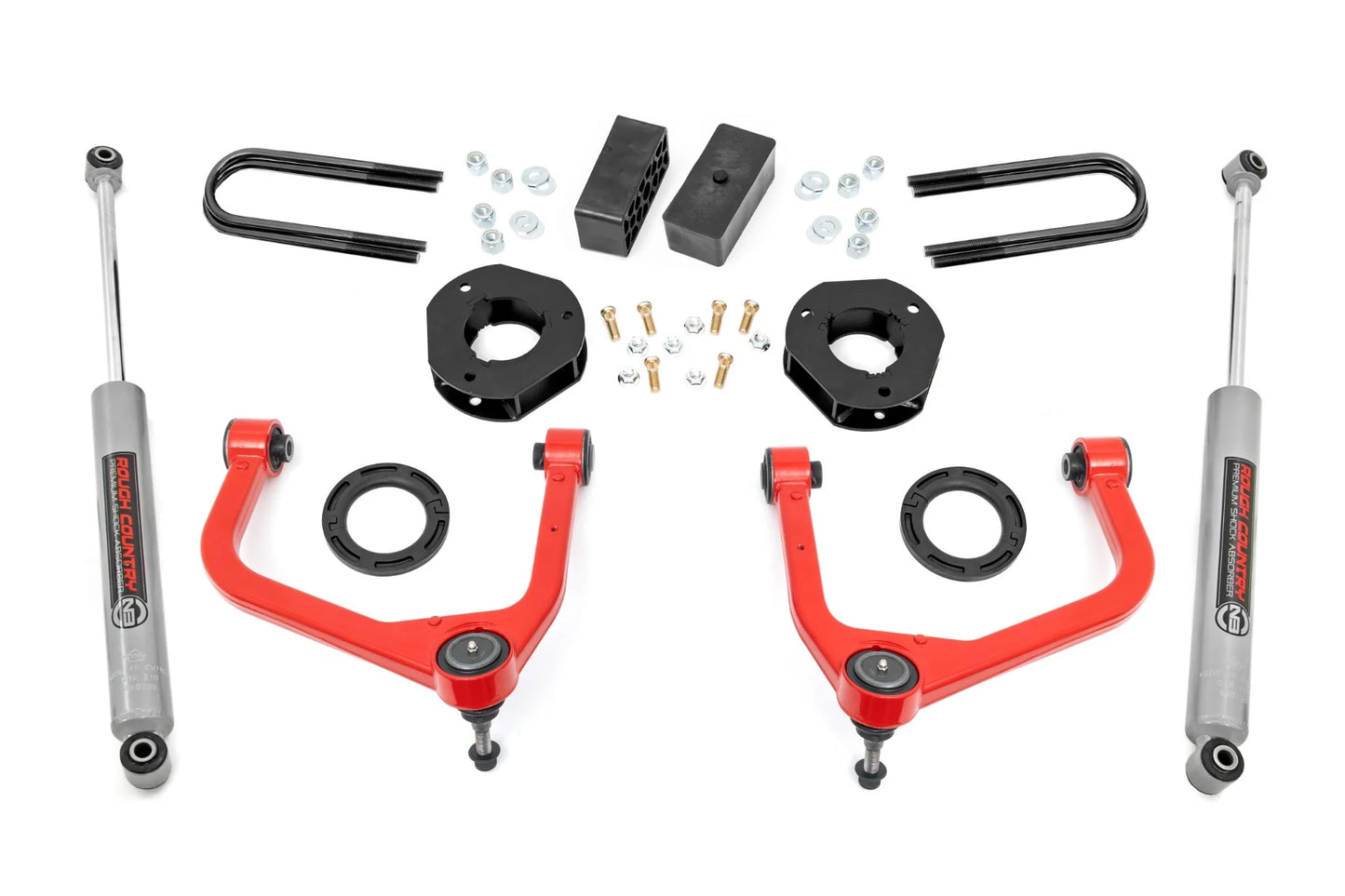 RCT - 3.5 Inch Lift Kit | N3 Struts | GMC Sierra 1500 2WD/4WD (2019-2024)