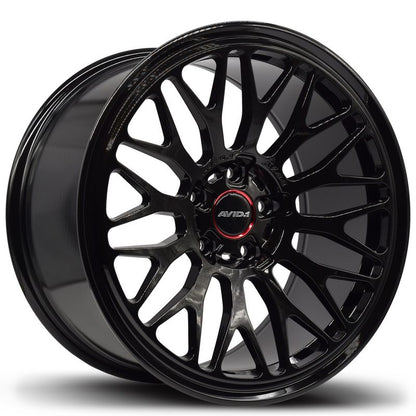 AVID1 WHEELS AV44 - Gloss Black | Premium Lightweight Wheels with a Deep Glossy Finish for Enhanced Style & Performance