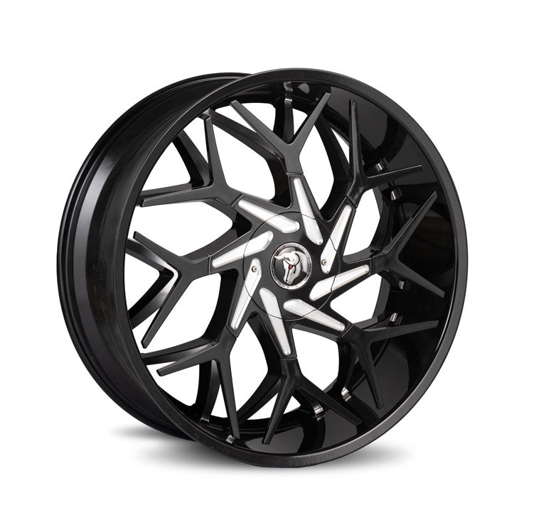 DIABLO WHEELS COLLECTION - Magneeto Gloss Black Milled