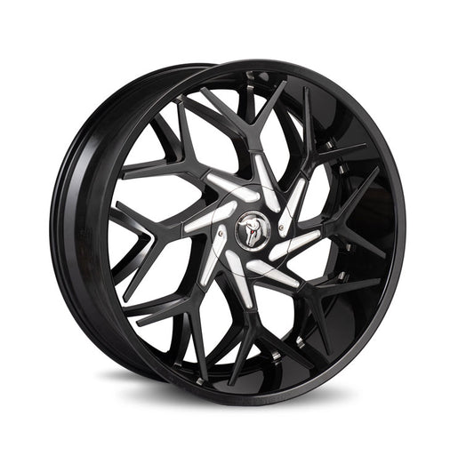 DIABLO WHEELS COLLECTION - Magneeto Gloss Black Milled