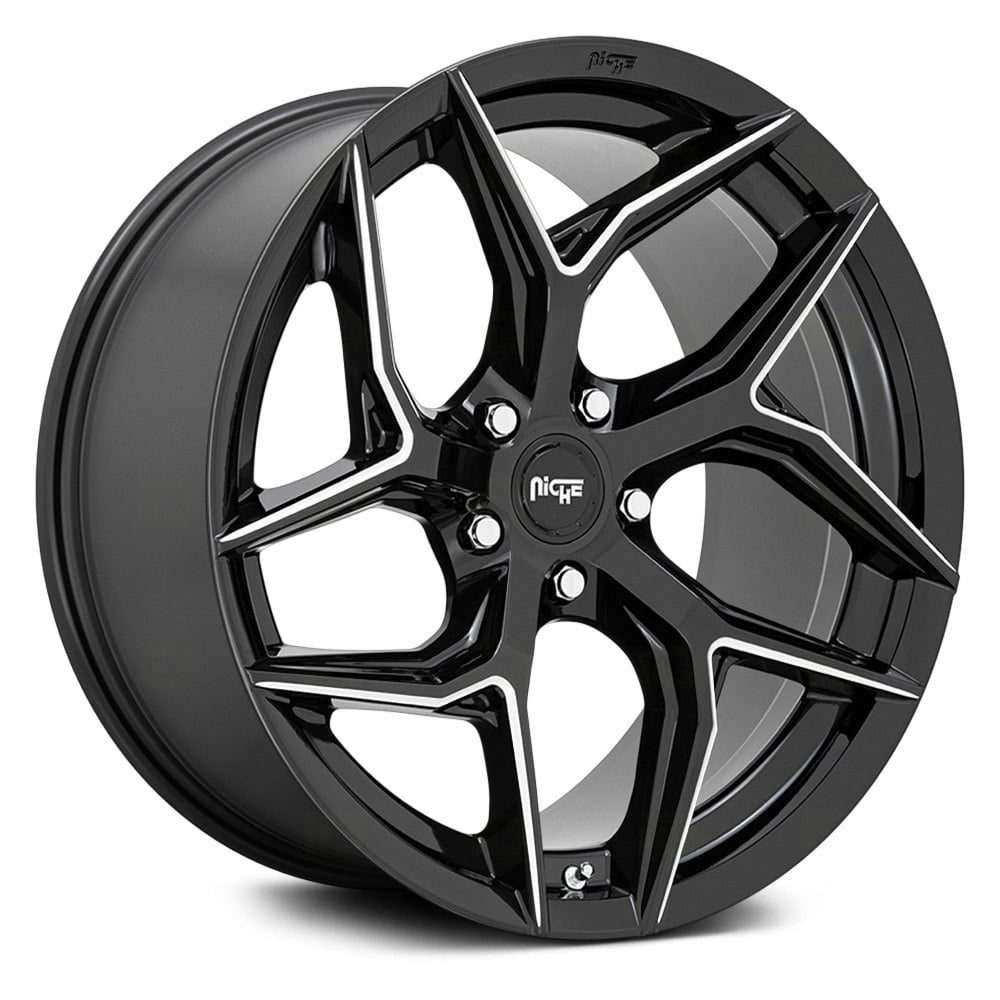 NICHE ROAD WHEELS - M266 Torsion Gloss Black Milled