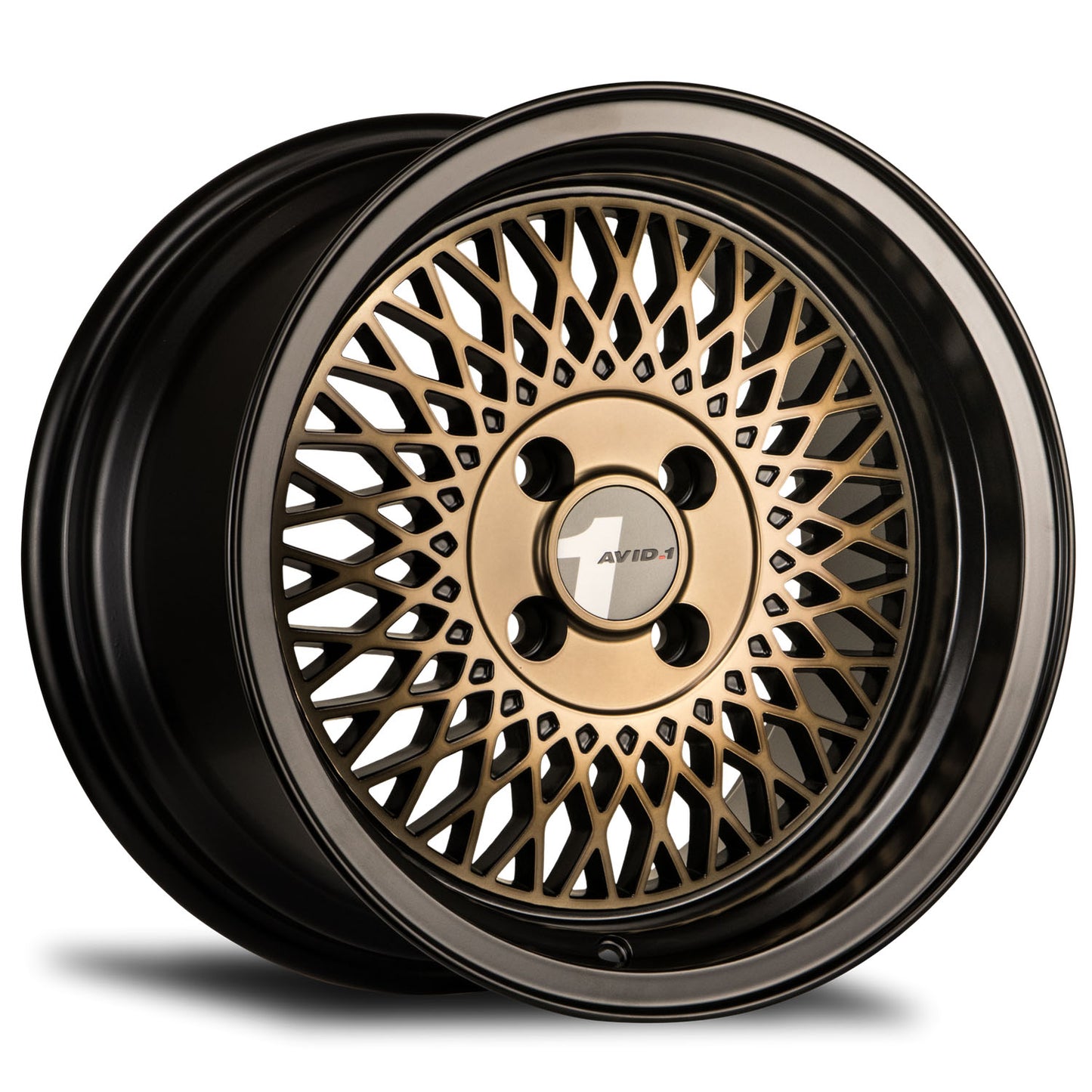 AVID1 WHEELS AV18 - Bronze Black Lip | A bold and stylish combination, offering a striking contrast for an aggressive yet refined look.