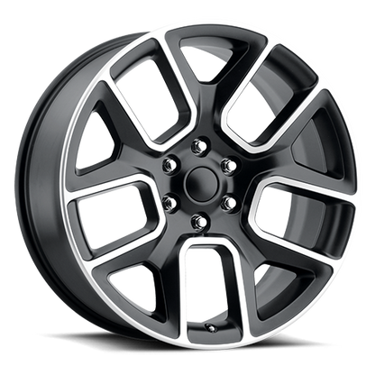 FR WHEELS 76  RAM TRUCK 1500 - Satin Black Machined Face