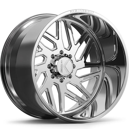 KG1 FORGED WHEELS - Yaz-N Polished DIRECTIONAL