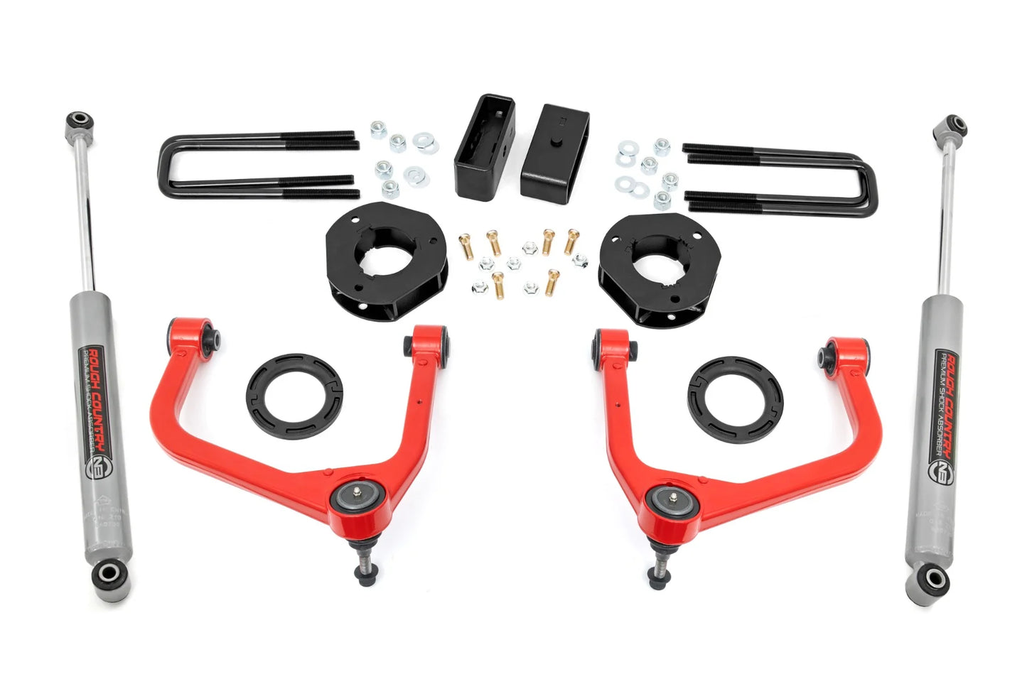 RCT - 3.5 Inch Lift Kit | M1 Struts/M1 | Chevy Silverado 1500 2WD/4WD (2019-2024)