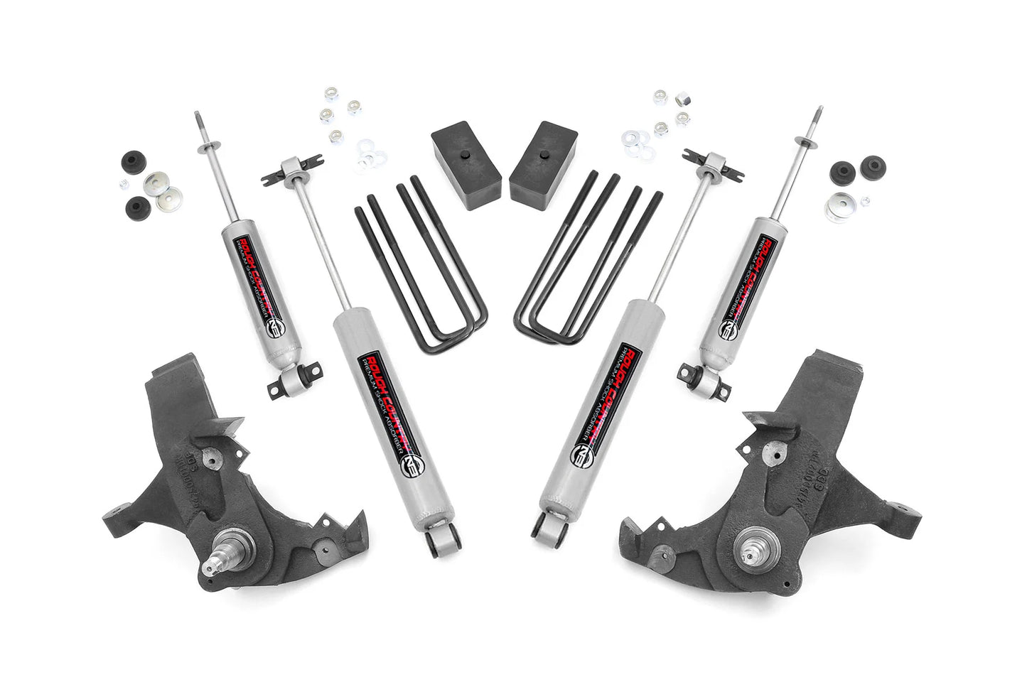 RCT- 4 Inch Lift Kit | Chevy C1500/K1500 Pickup Extended Ca/Half-Ton SUV (88-99)